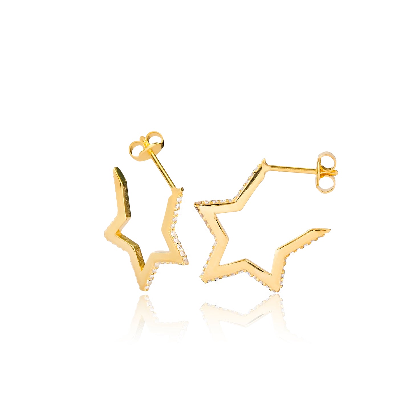 Lyra Star Hoops