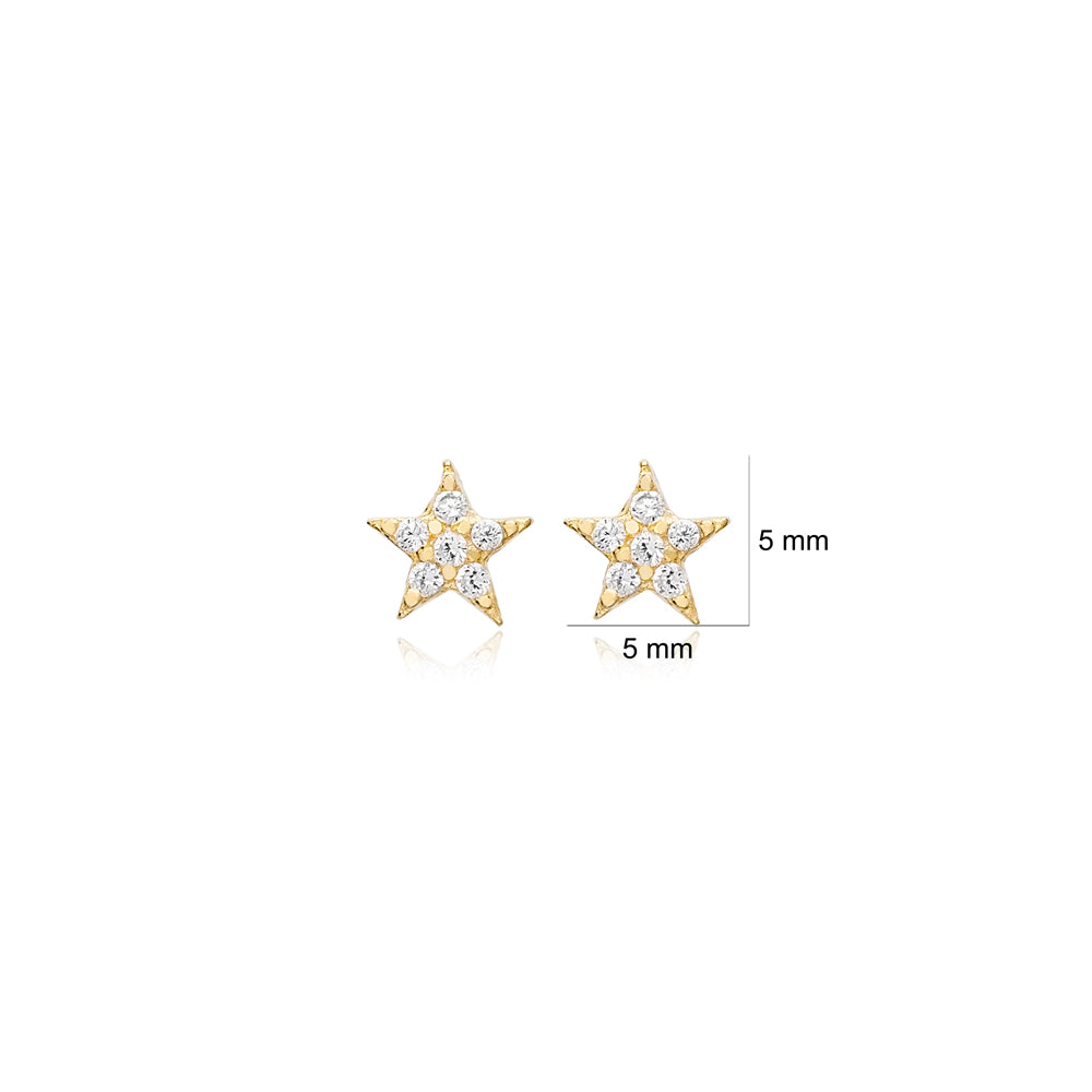 Este Star Stud Earrings