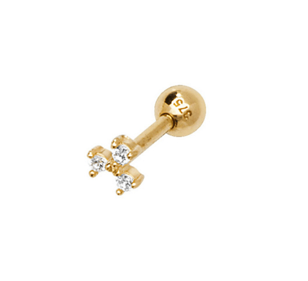 Marisela 9ct Gold Cartilage Stud Earring