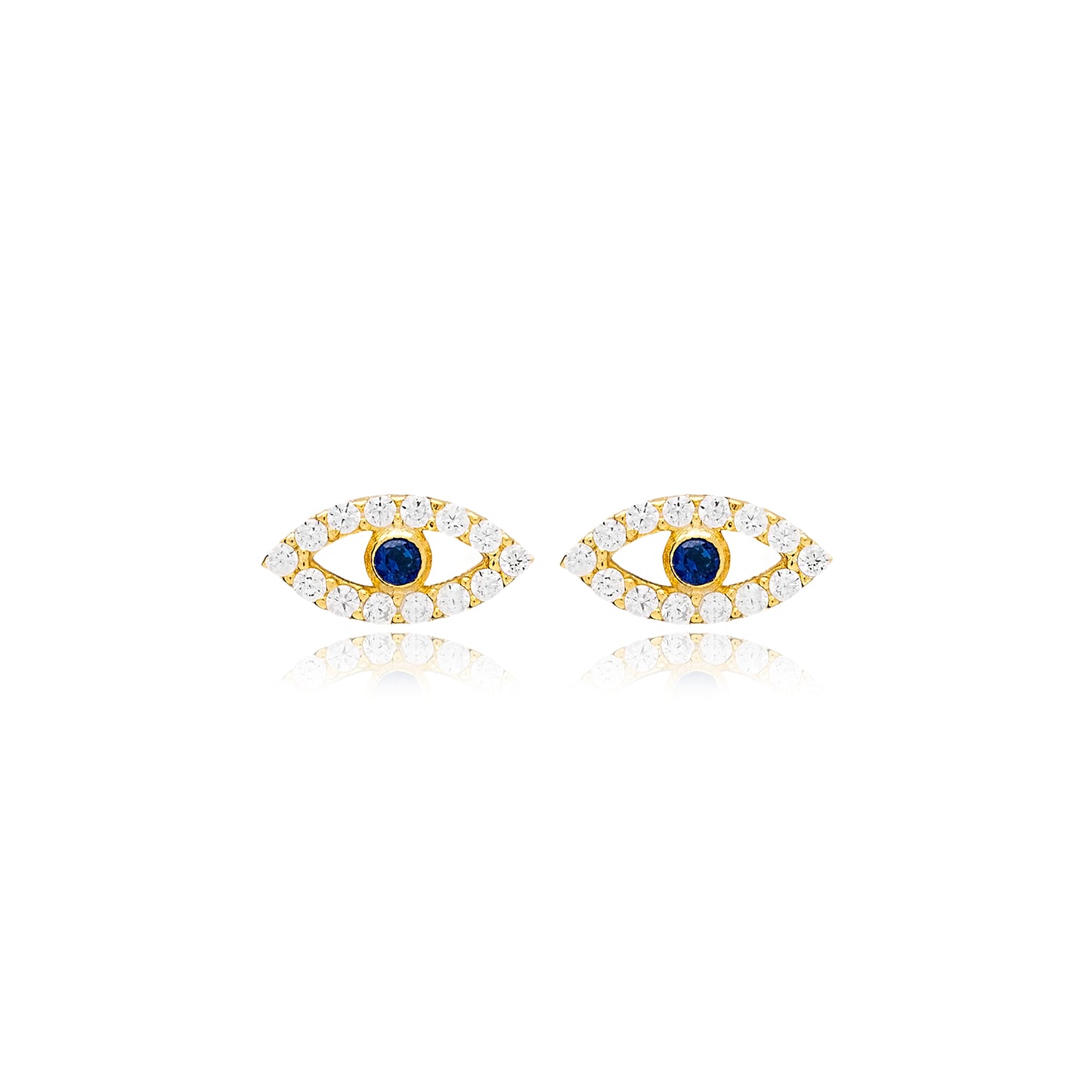 Soteria Evil Eye Stud Earrings
