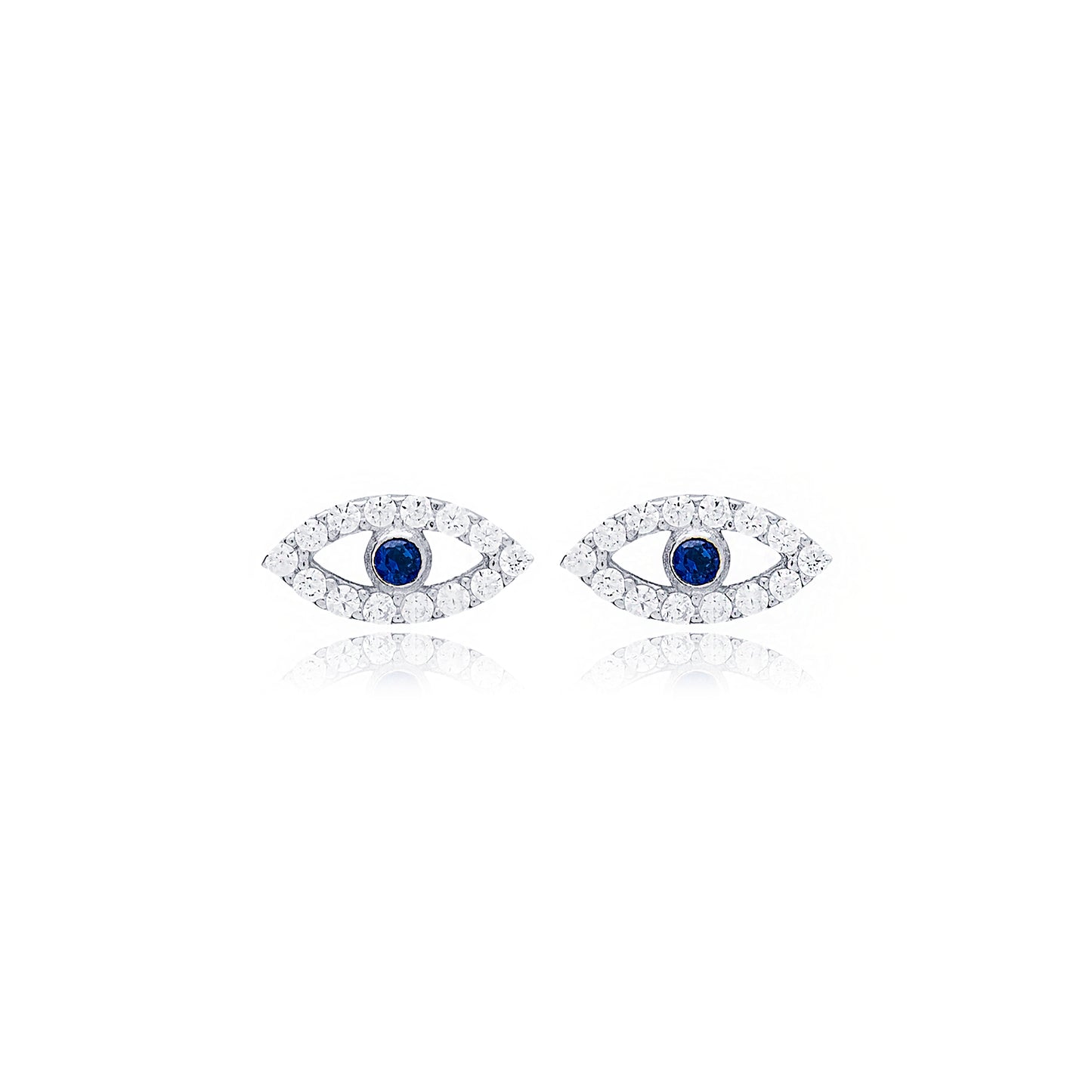 Soteria Evil Eye Stud Earrings