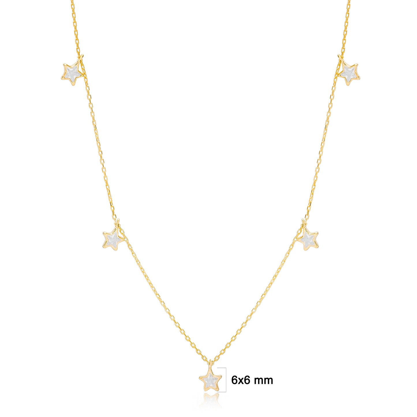 Star Charm Shaker Necklace