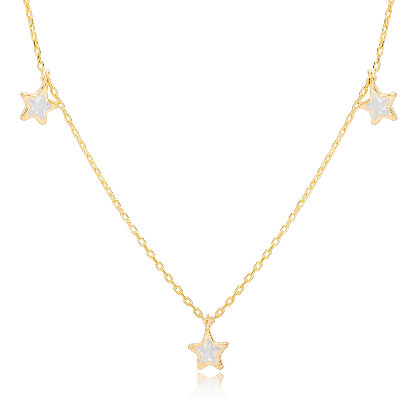 Star Charm Shaker Necklace