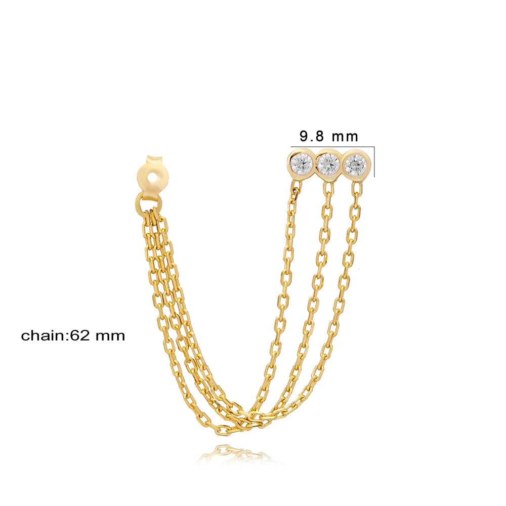 Adara Chain Stud