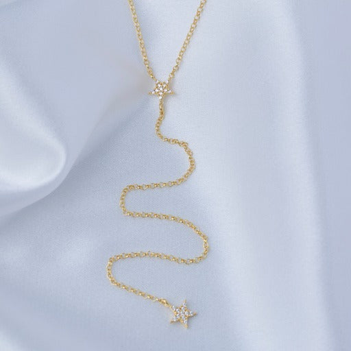 Lariat Stella Star Necklace