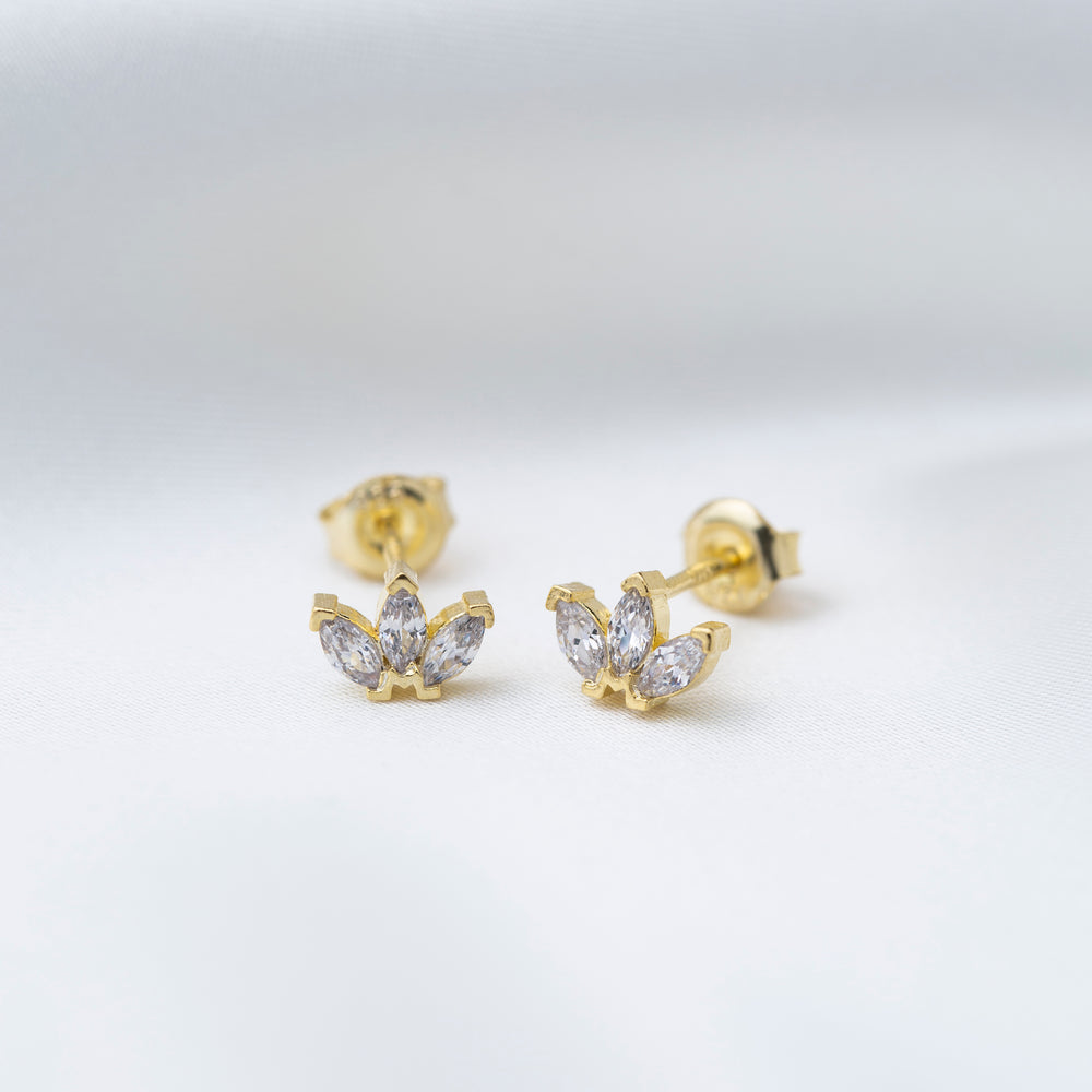 Maia Marquise Studs