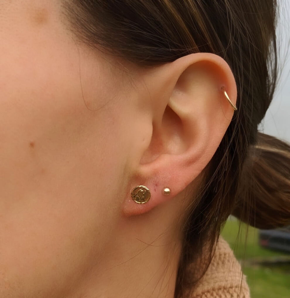 St Christopher Studs