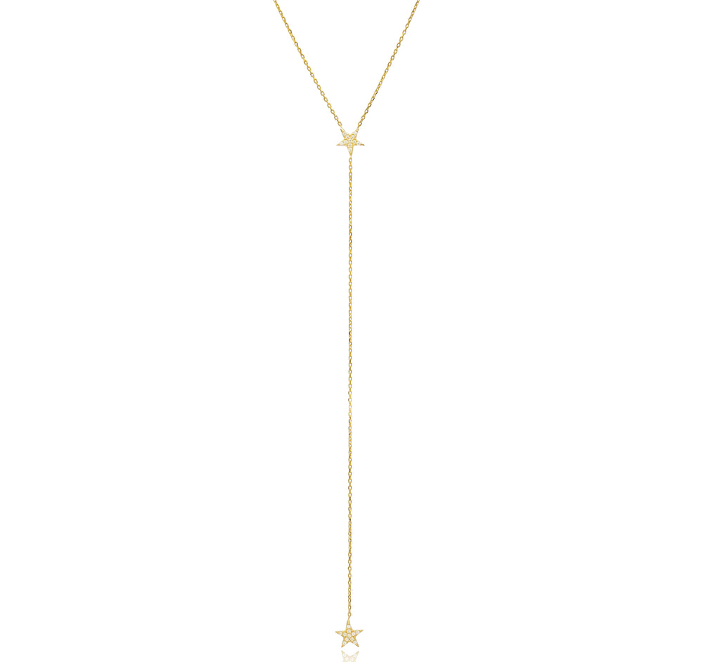 Lariat Stella Star Necklace