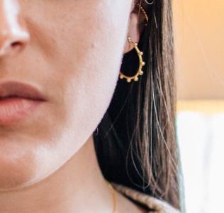 Dorothy Hoop Earrings