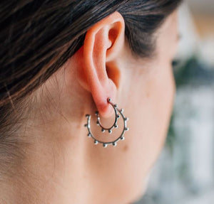 Dorothy Hoop Earrings