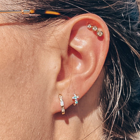 Scarlett 9ct Gold Cartilage Stud Earring