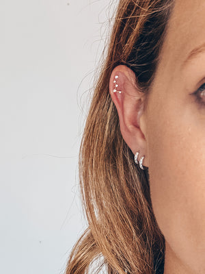 constellation cartilage barbel on ear