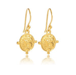 Rhea Drop Charm Earrings