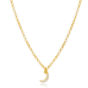 Moons and Stars Necklace