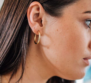 Rebekkah Hoops 9ct Gold